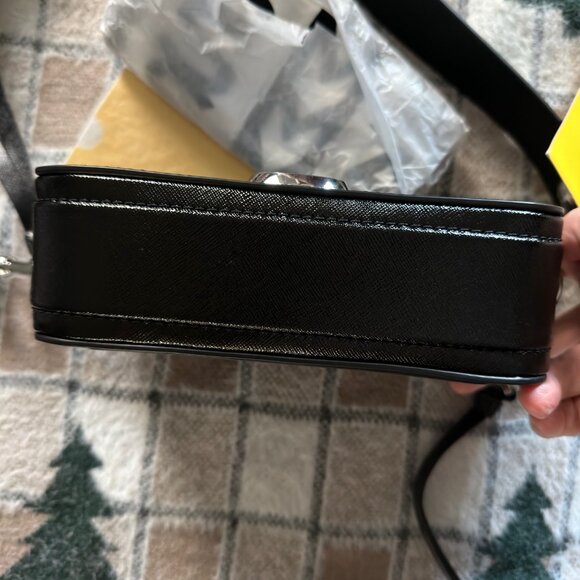 Marc Jacobs The Studded Snapshot Black Camera Bag NEW - Picture 10 of 13